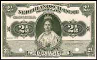 Netherlands East Indies P.101 2.5 Gulden 1920
