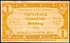 USA Wooden Bills, Galesburg, OH 1942