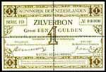 Netherlands P8S 1 Gulden 1.5.1916 SPECIMEN