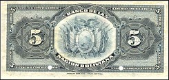 bolP.105S5Bolivianos11.5.1911WKr.jpg