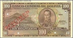bolP.133CTS100Bolivianos20.7.1928No.651WK.jpg