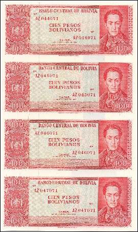 bolP.163r100P.BolivianosL.13.7.1962SerieAZWK.jpg