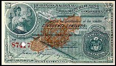 P.191  50 Centavos Bogota 1.9.1883 Ser.1