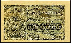 Colombia P.S248  1 Peso 19.12.1900