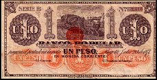 Colombia P.S737  1 Peso 20.7.1877 Ser B