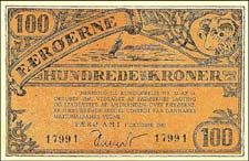 P.8  100 Kronur 1.10.1940