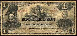Haiti N.815b, P.110a  1 Gourde  Ser: B 