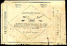 Haiti  N.661bJ,  P.30b  16 Gourdes