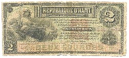 Haiti N.776d22, P.78a  2 Gourdes Ser:D22