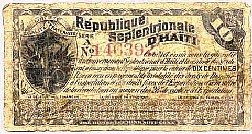 North Haiti N.795, P.88  10 Centimes Ca.1888