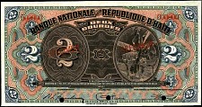 Haiti N.872Sa, P.151s  2 Gourdes SPECIMEN Sig:A