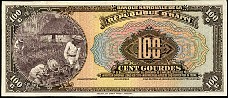 100 Gourdes  C.12 Avril 1919  Ca.1925-32