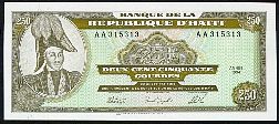 Haiti N.1183ac, P.263a 250 Gourdes Sig:AC 1994
