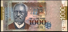 N.800FP, PUNL Face Proof  1000 Gourdes 1999 Planned New Hyppolite Issue