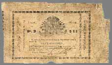 Haiti  N700D, P.51  2 Gourdes  L.13.10.1868