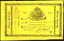 Haiti N.710S, P.54 12 Gourdes Series S  Yellow Paper Pick Plate Note