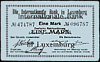 Luxembourg Paper Money, 1914 WWI Issues