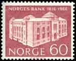 CLICK TO ENLARGE - Norway SC.493  60 Ore 1966