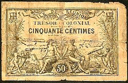 P.8  50 Centimes 2.5.1879