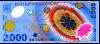 Romania  P.111s  2000 Lei 1999 Elcipse Commemorative