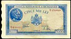Romania  P.56  5,000 Lei