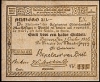 SURINAME paper Money, 1826