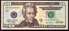 Usa P.New  20 Dollars 2004EC07869595AC3 H1 H2