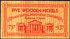 USA Wooden Bills, Richmond Virginia, 1937