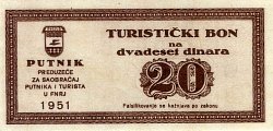 yugN.555820Dinara1951PutnikPreduzeceZaSaobracajPutnikaITuristaUFNRJTuristickiBon.jpg